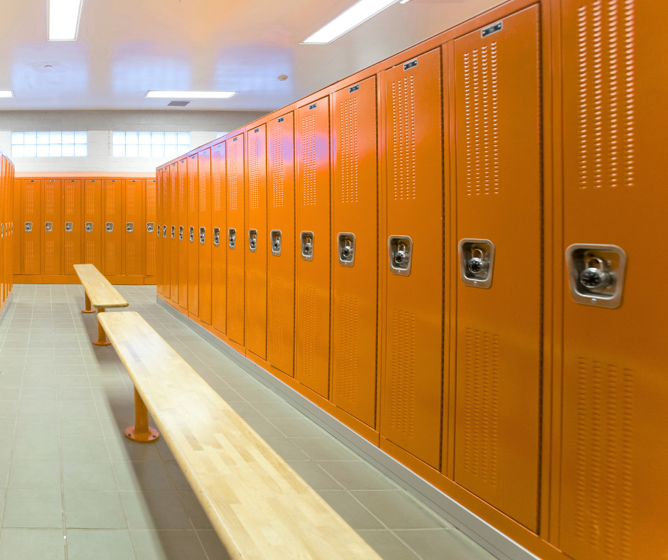 Locker room
